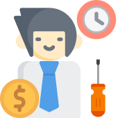 Работа инженера на рабочем месте